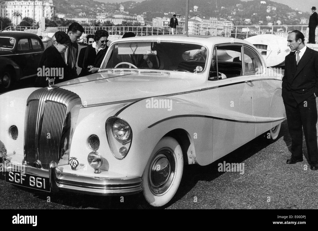 Daimler Limousine, 1955 Stock Photo