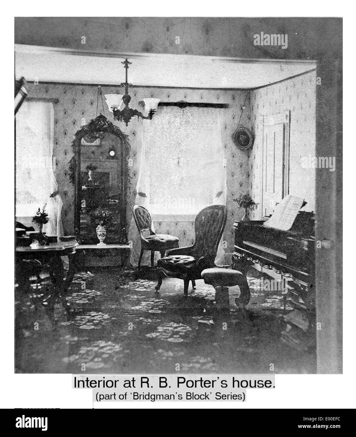Porter (R.H.) House Interior, Keene New Hampshire Stock Photo Alamy