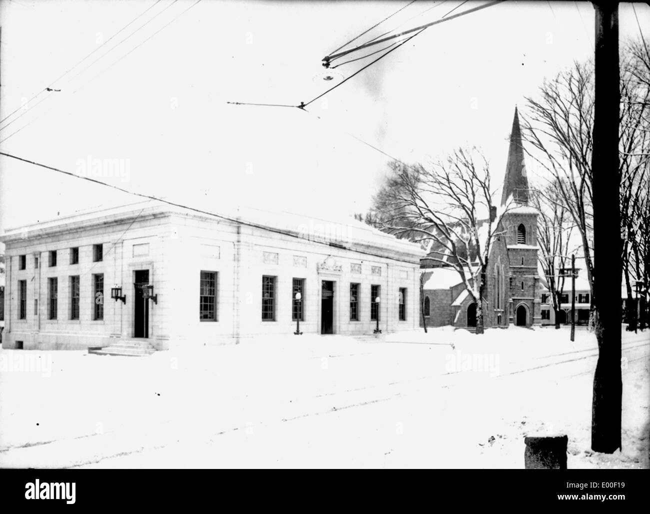 Post Office in Keene New Hampshire Stock Photo Alamy