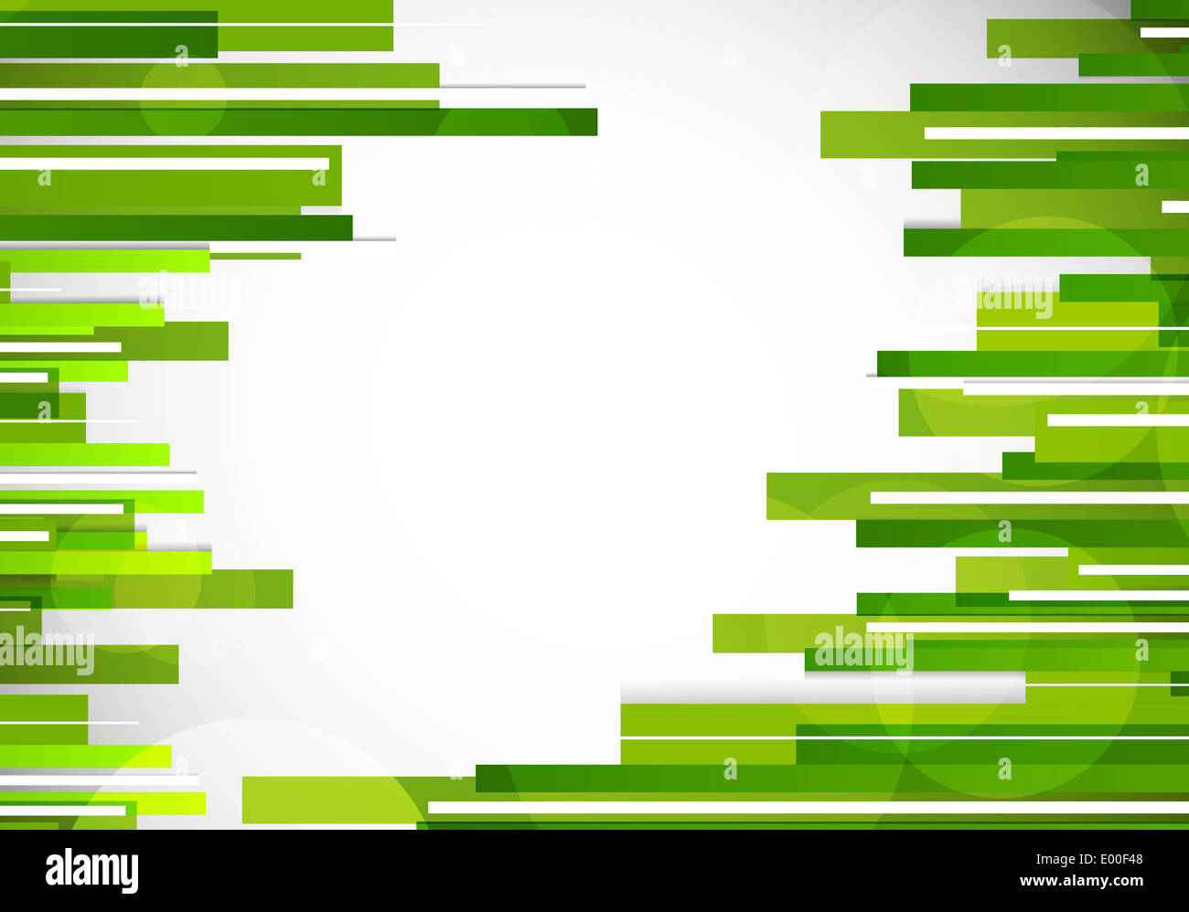 Abstract background with green lines. Colorful illustration Stock Photo ...