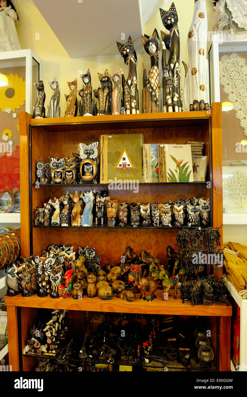 Display of souvenirs of madeira hi-res stock photography and images - Alamy