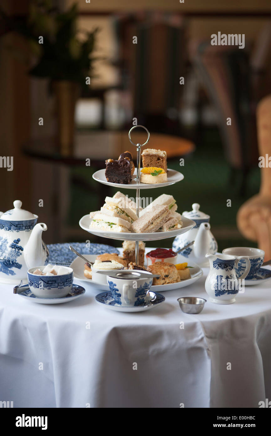 English afternoon tea Stock Photo