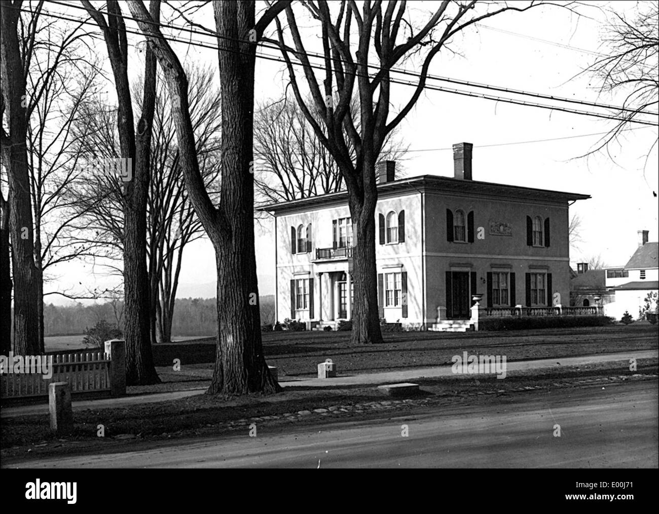 Frank A. Wright House in Keene New Hampshire Stock Photo Alamy