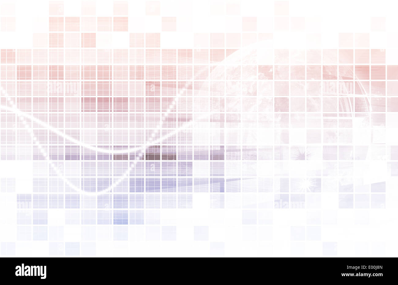Virtual Technology with Data Filtering Web Art Stock Photo - Alamy
