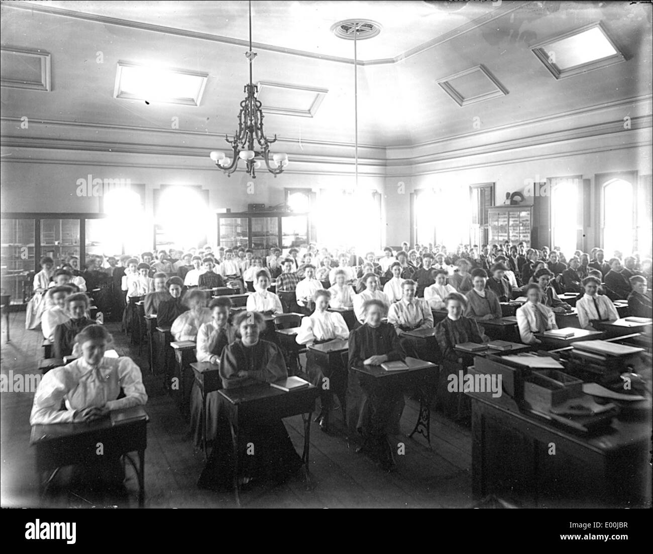Vintage classroom Black and White Stock Photos & Images - Alamy