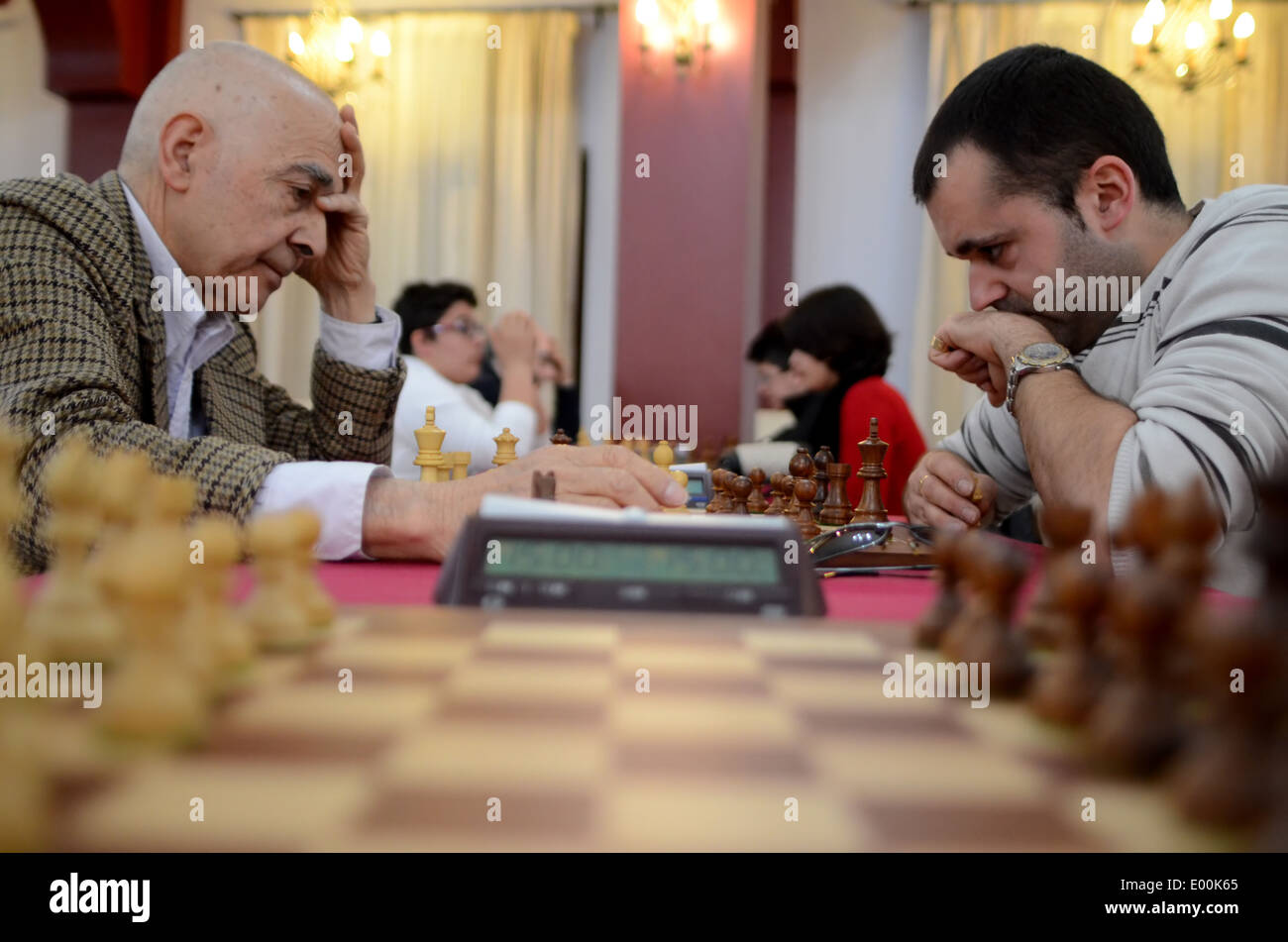chess championship Stock Photo