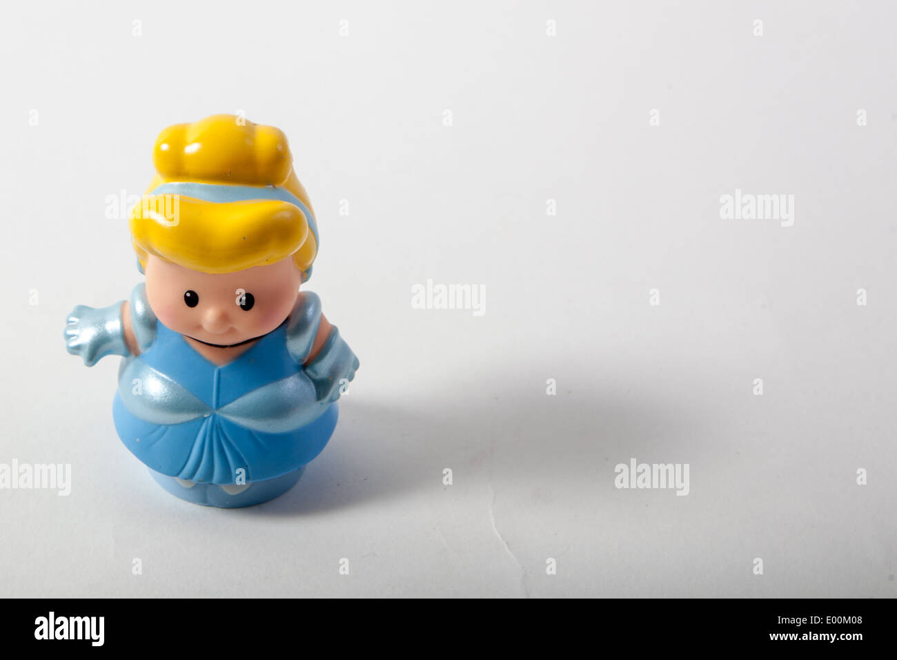 The Fisher Price Little People brand of toys featuring the Disney princess Cinderella Stock Photo