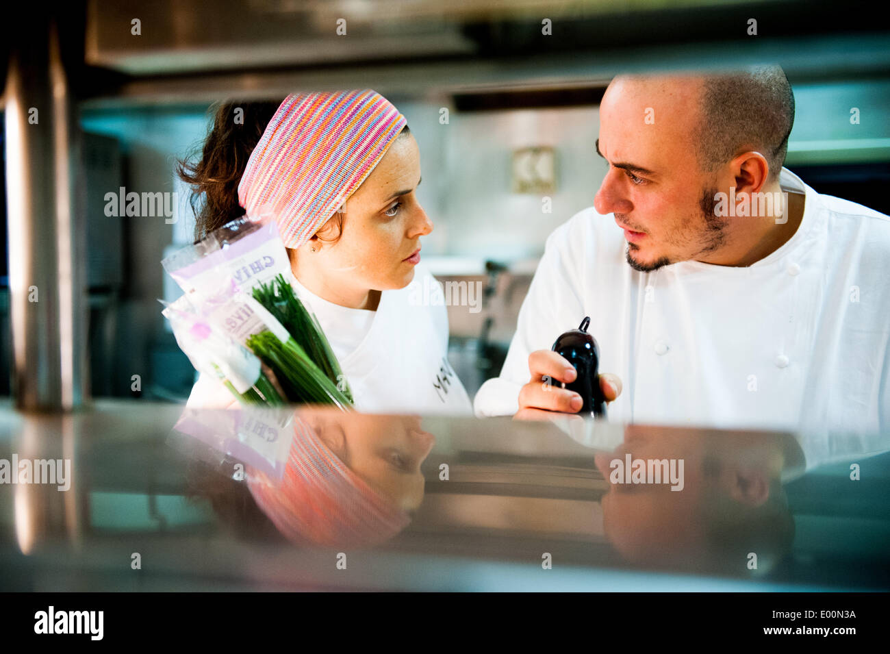 Brazilian-born chef Helena Rizzo has been named the 2014 Veuve Clicquot World’s Best Female Chef. Stock Photo