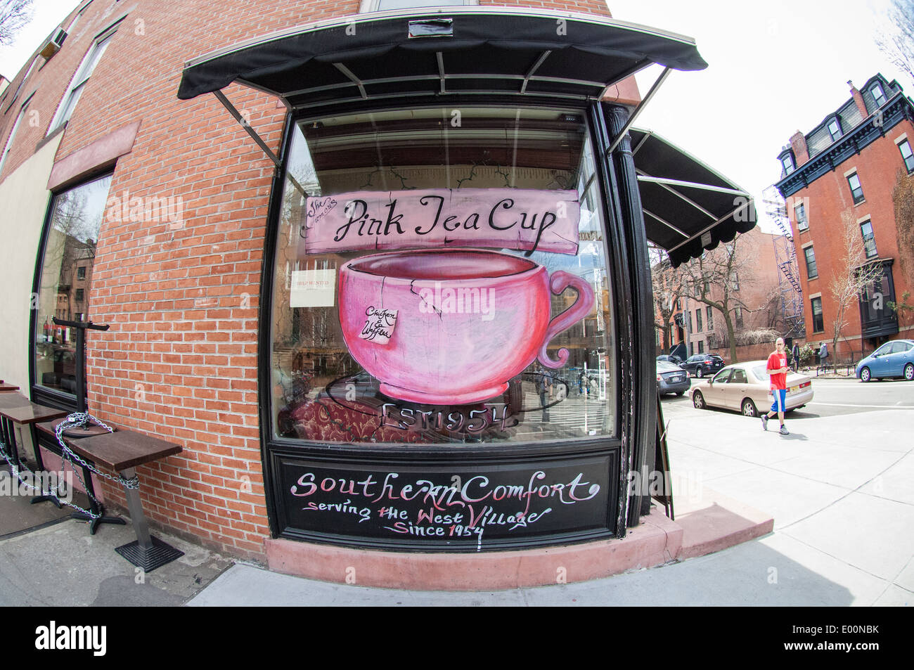 The Pink Tea Cup restaurant, recently relocated from Greenwich Village