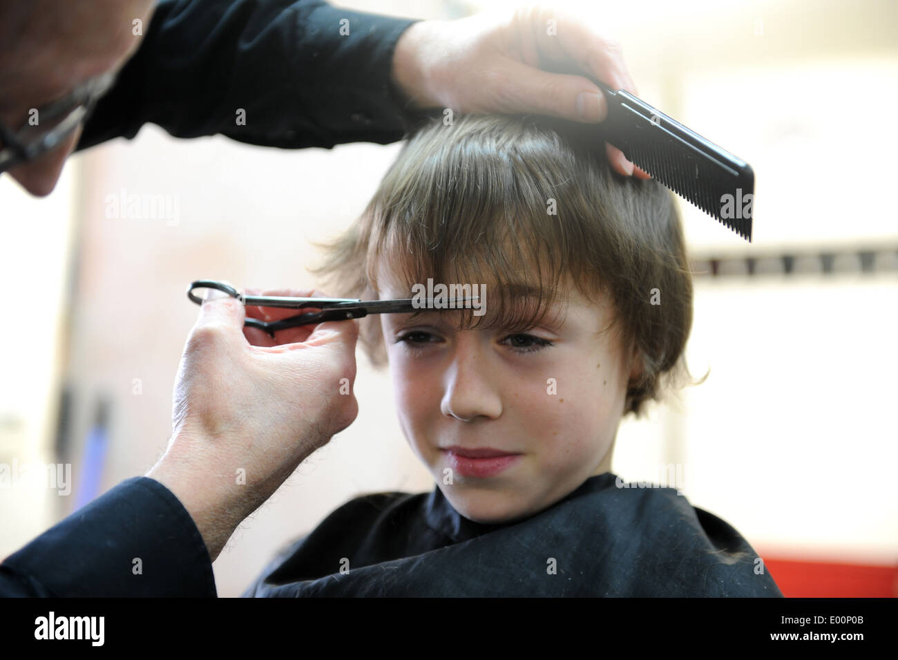 Haircut Barbers Boy Child Barber Yorkshire Cutting 9 Year Old