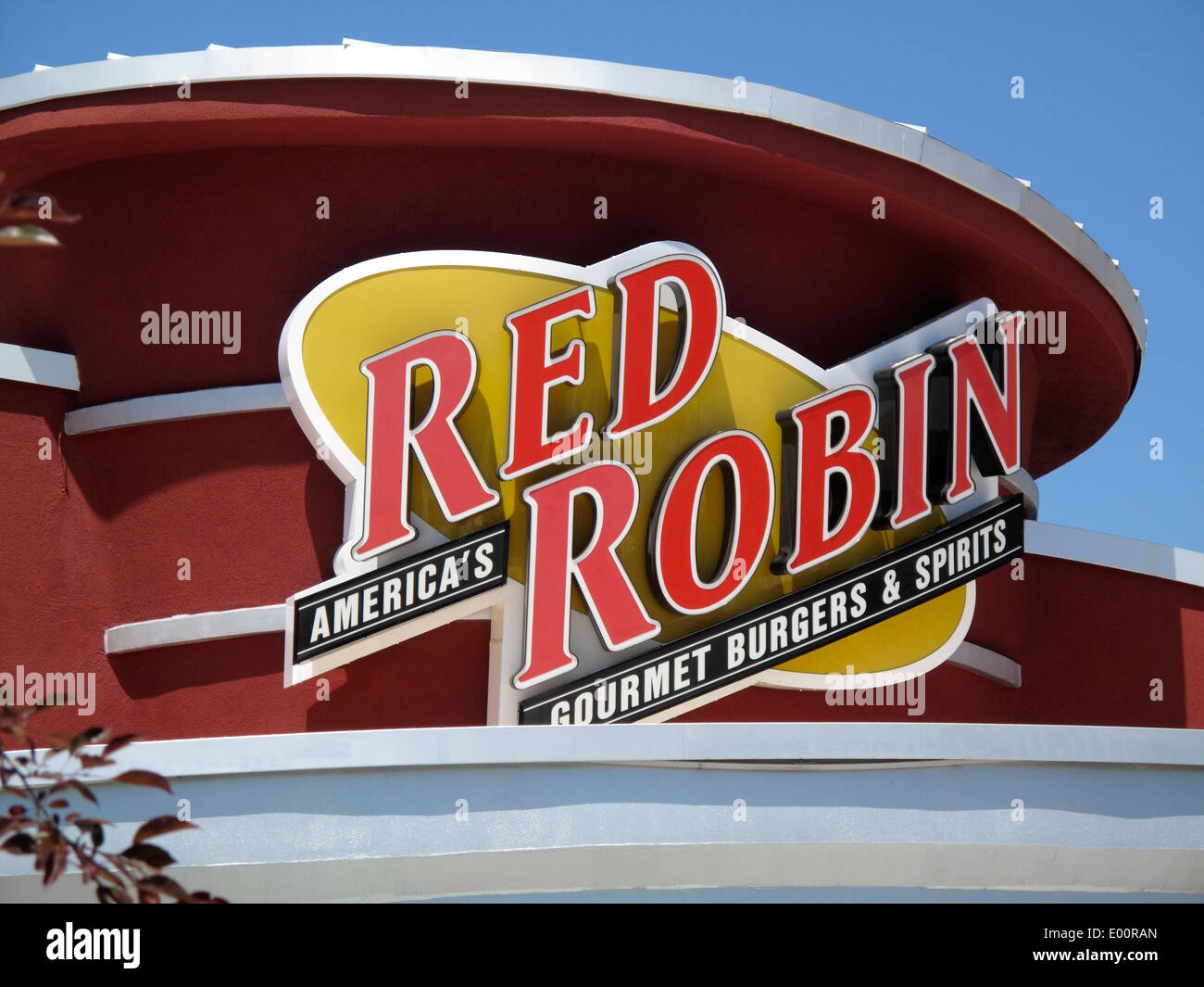 Red robin restaurant sign hires stock photography and images Alamy