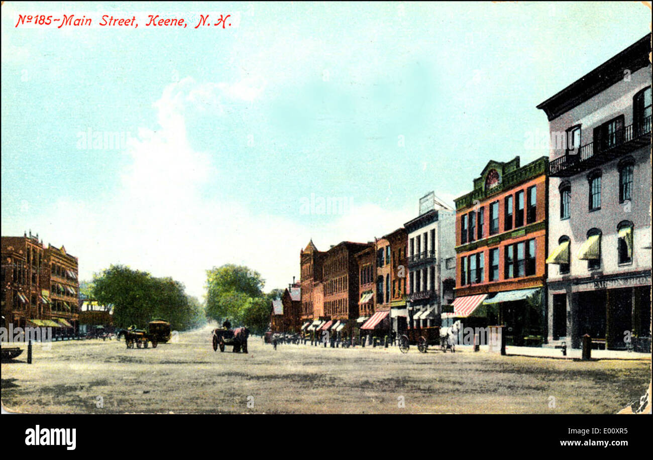 Photo 1900s Concord Michigan "View Main Street" 