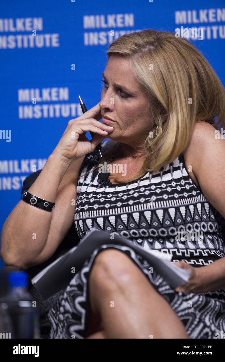 Los Angeles, California, USA. 28th Apr, 2014. Alex Witt, Anchor Stock