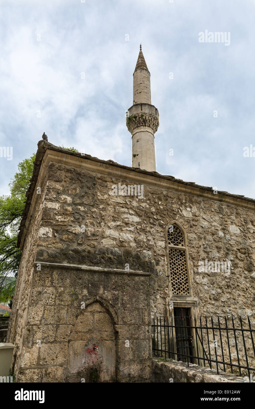 Mosque in Mostar, Bosnia and Herzegovina Stock Photo