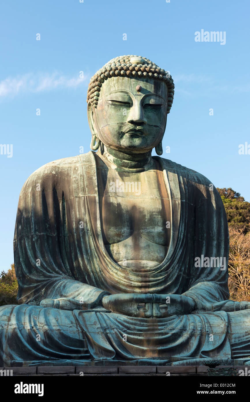 The Great Buddha of Kamakura in Kōtoku-in Temple in Kamakura, Kanagawa ...
