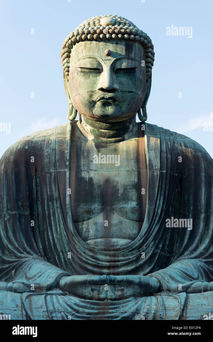 The Great Buddha of Kamakura in Kōtoku-in Temple in Kamakura, Kanagawa ...