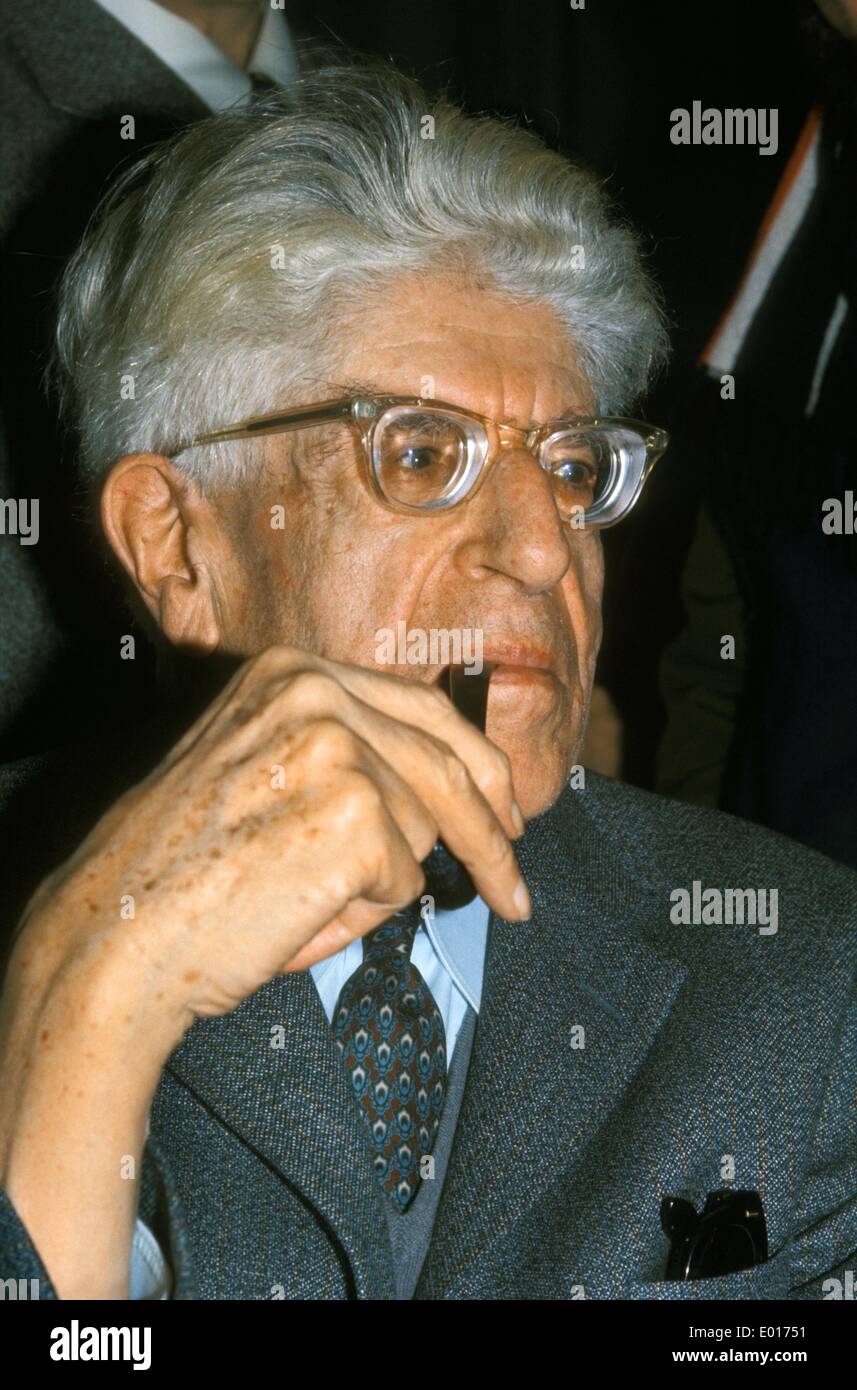 Ernst Bloch, 1969 Stock Photo - Alamy