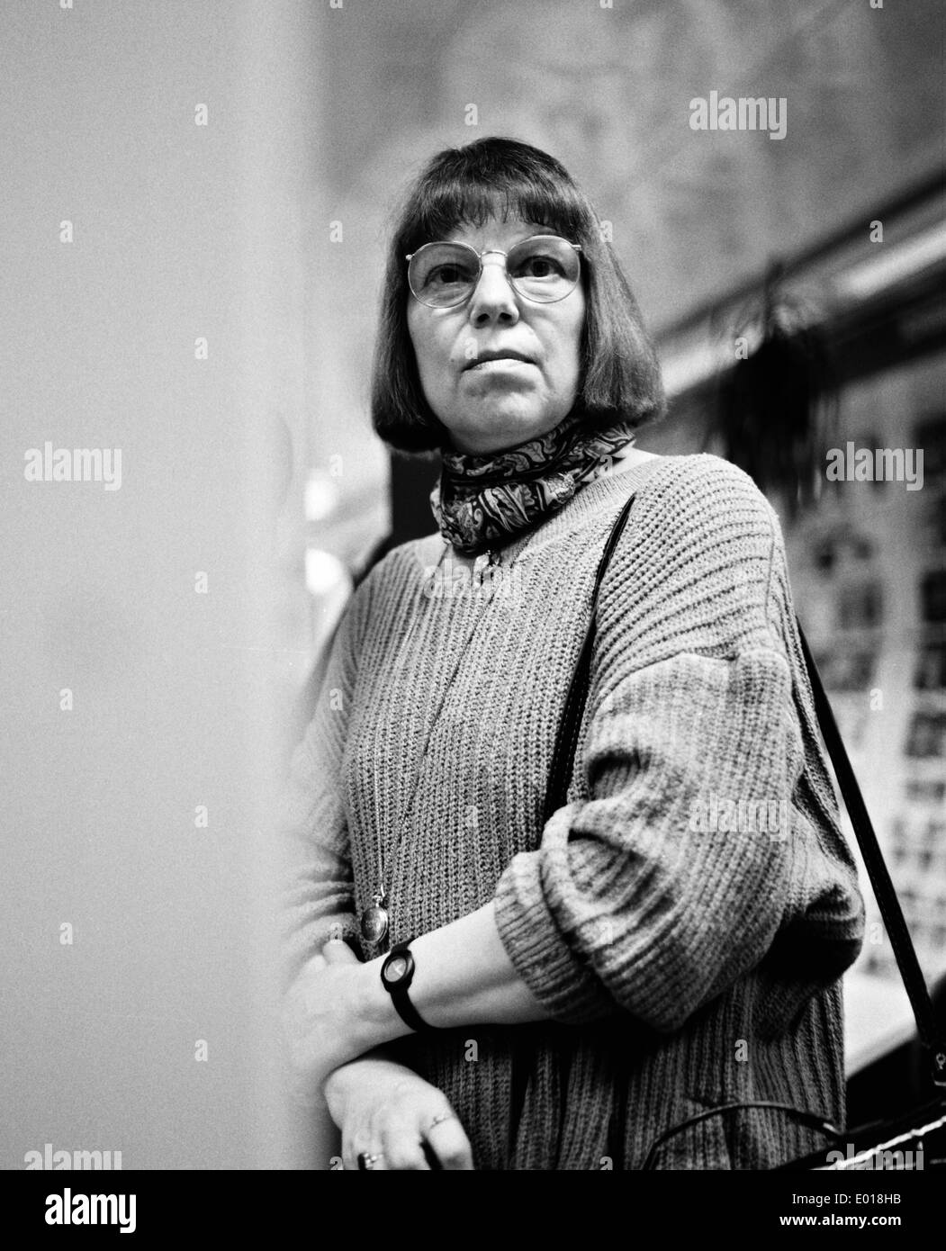 Sarah Kirsch, 1989 Stock Photo Alamy