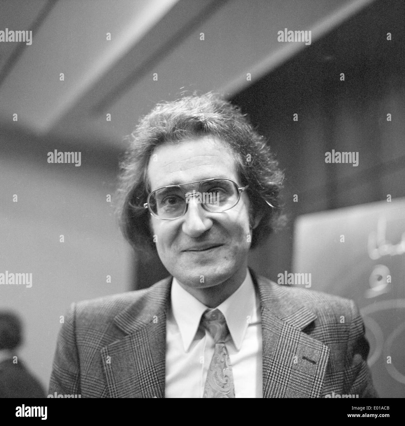 Dieter Senghaas, 1974 Stock Photo