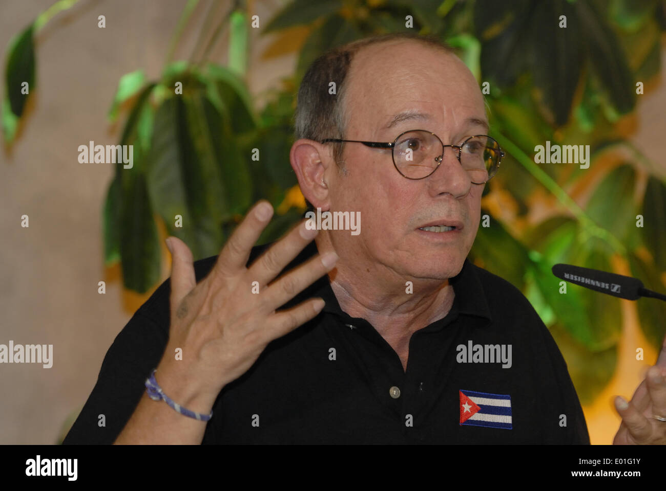 Silvio Rodriguez Stock Photo