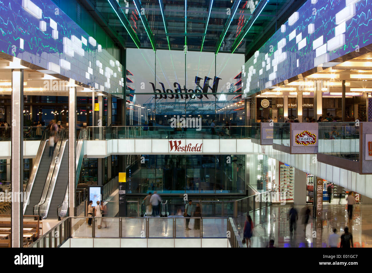Westfield food court hi-res stock photography and images - Alamy
