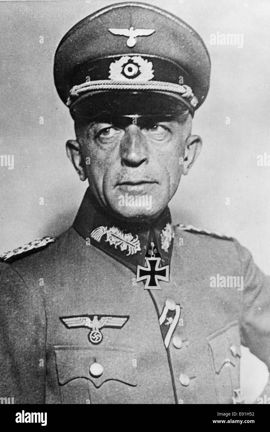 General of Infantry Kurt von Briesen, 1941 Stock Photo