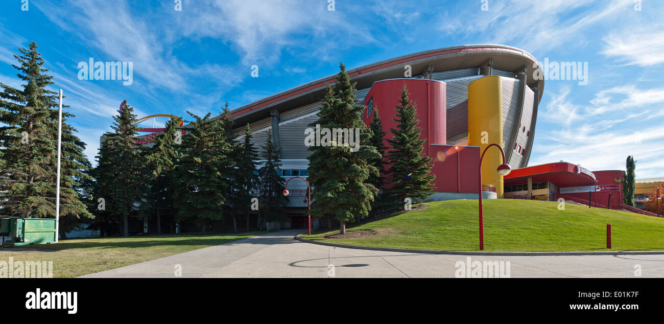 Scotiabank Saddledome the home of the Calgary Flames NHL ice hockey