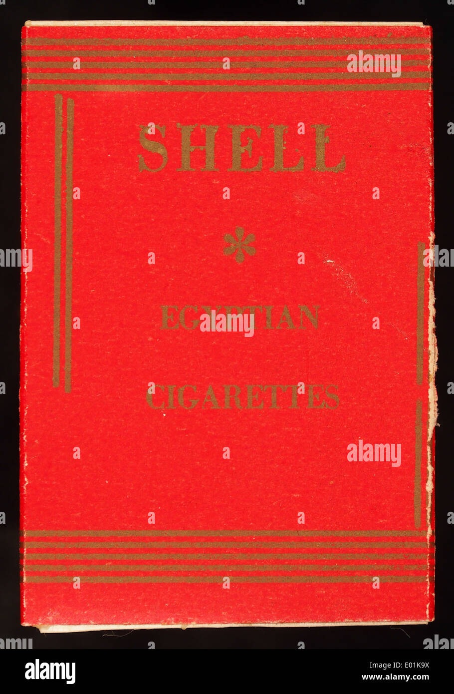 shell cigarettes Egyptian cigarettes pack hi-res stock photography and images