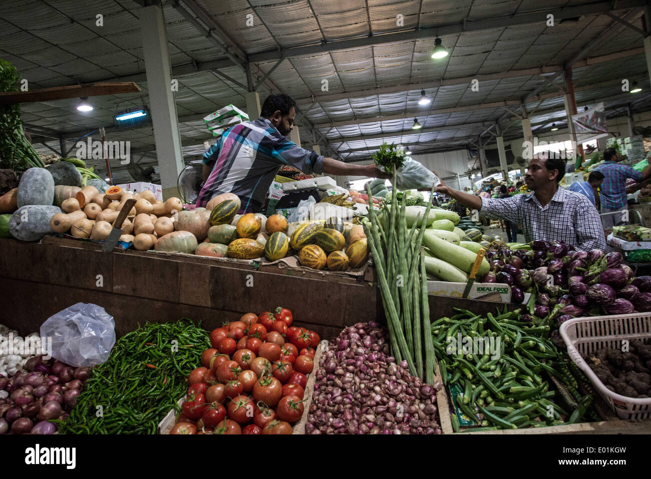 Manama, Bahrain. 28th Apr, 2014. Pictures showing an old market for