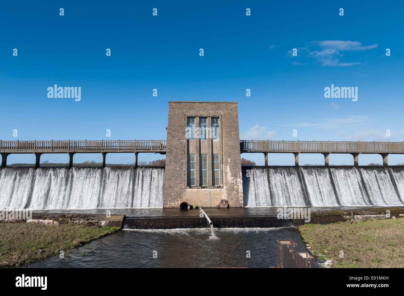 Lon Las Cefni Reservoir Anglesey North Wales Stock Photo Alamy