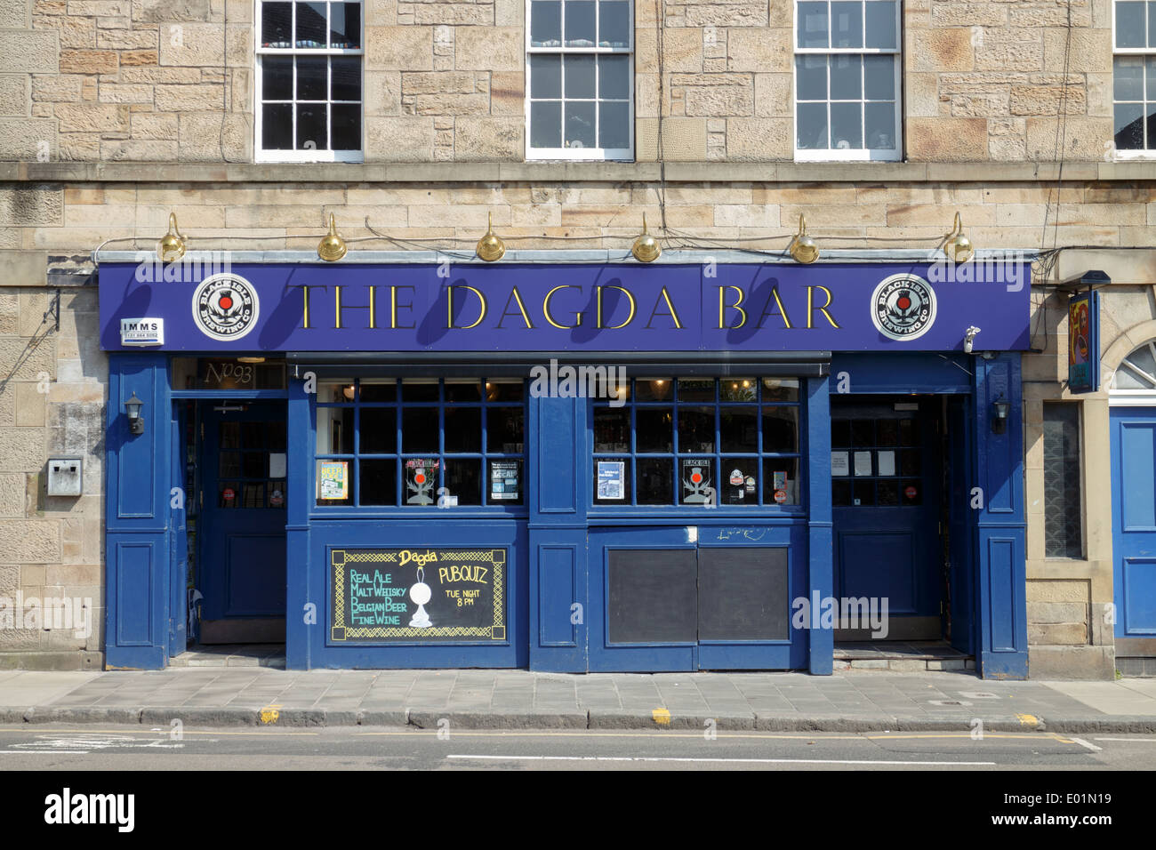 The Dagda Bar pub, Edinburgh Stock Photo