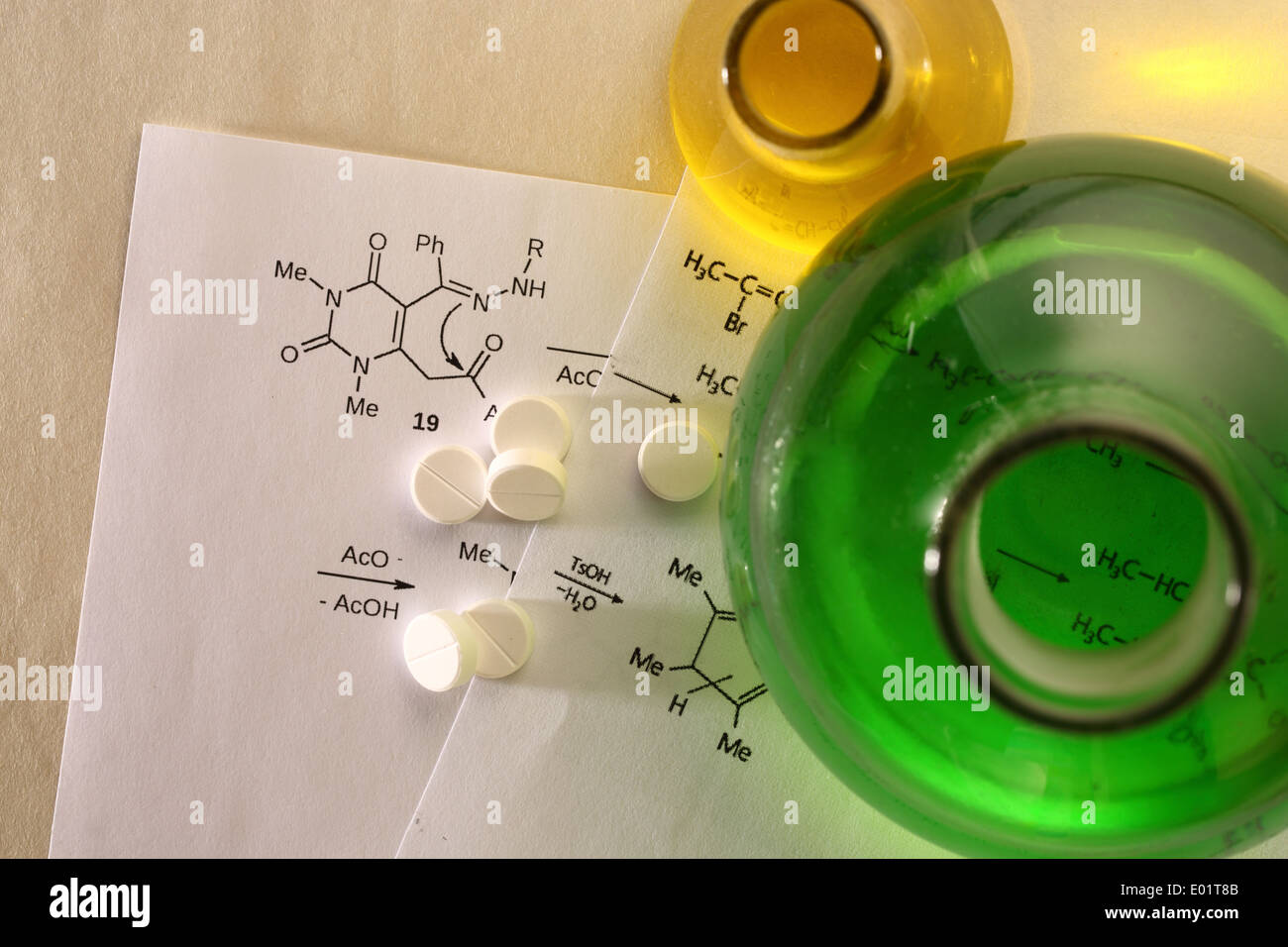 Reagent synthesis hi res stock photography and images alamy