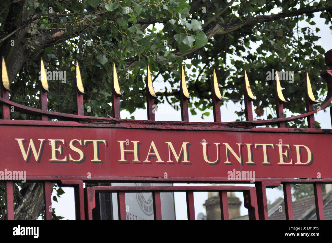 West Ham United Grounds Stock Photo