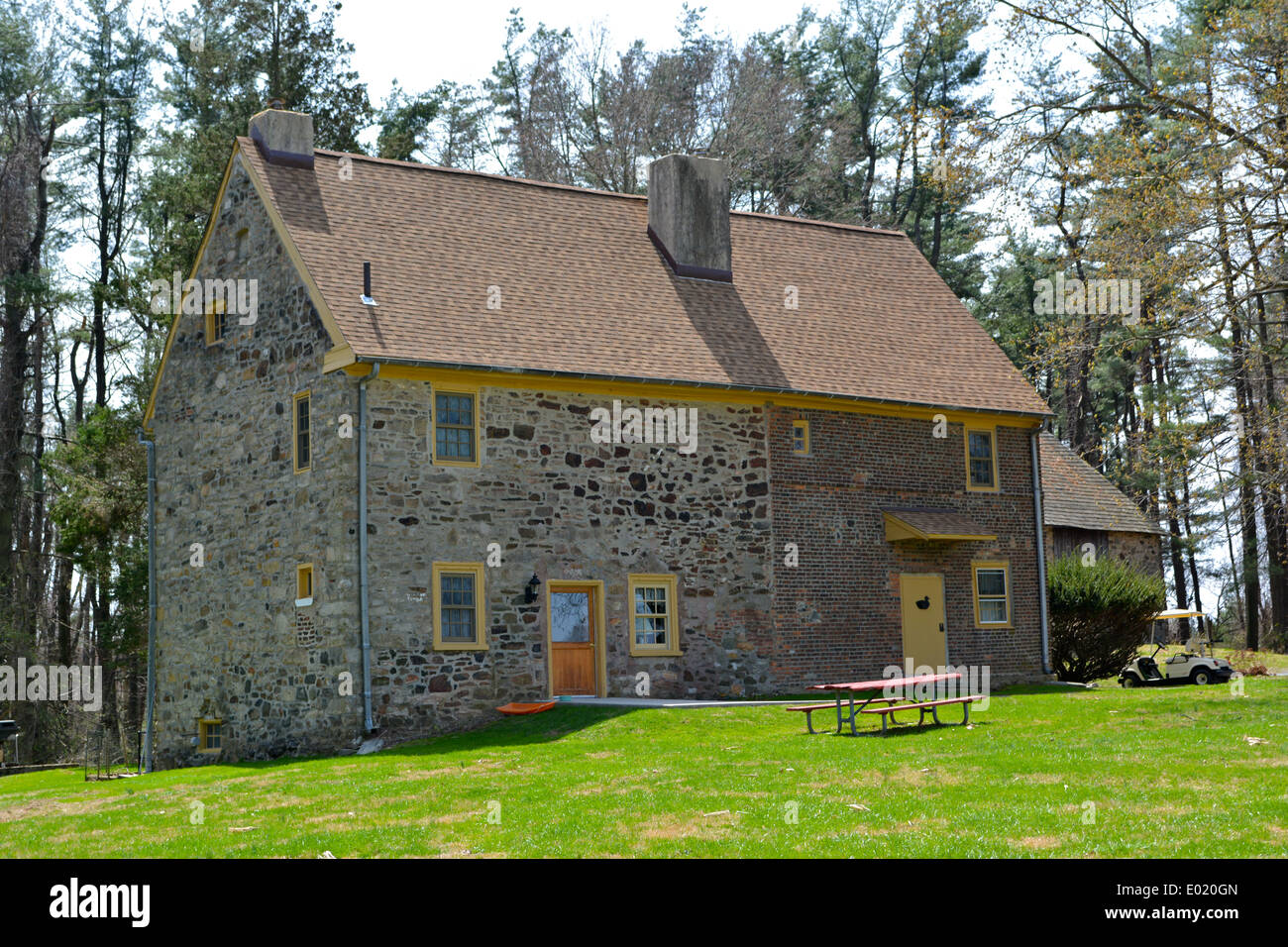 Worrall house in Ridley Creek State Park, in Edgmont Township