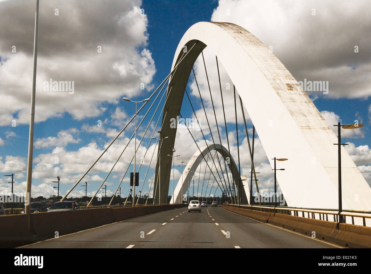 JK Bridge, Brasilia, Brazil Stock Photo - Alamy