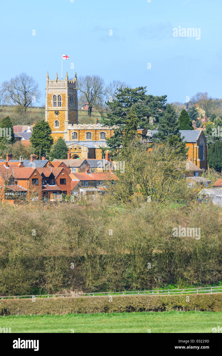 Scalford Village Melton Mowbray Leicestershire looking from south to