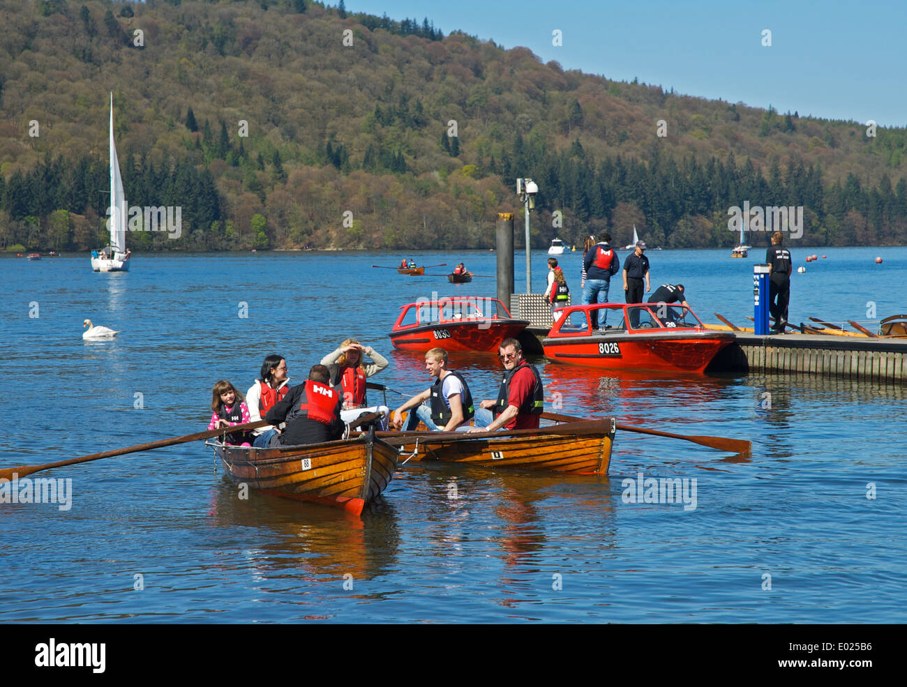 Family dinghy beach hires stock photography and images Alamy