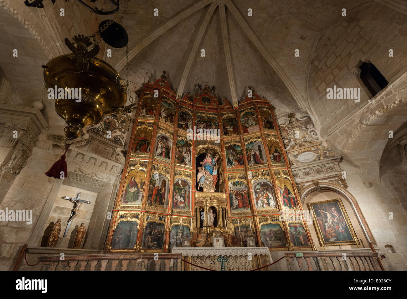 Church of Santa Maria, Trujillo, Caceres, Extremadura, Spain, Europe Stock Photo