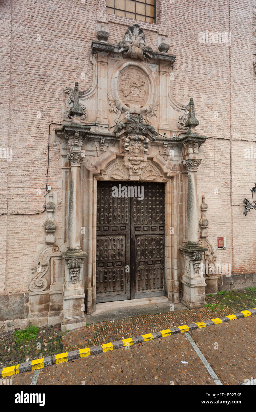 Royal Monastery of Santa Maria de Guadalupe, Guadalupe, Caceres, Extremadura, Spain, Europe Stock Photo