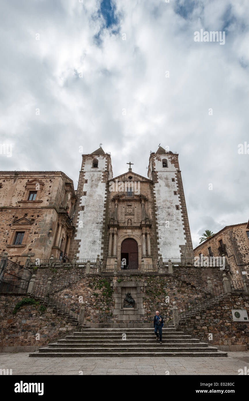 San Francisco Javier's Church, Caceres, Extremadura, Spain, Europe Stock Photo