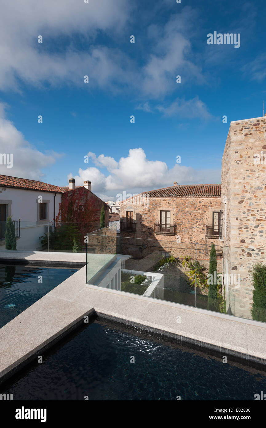 Atrio restaurant and hotel, Caceres, Extremadura, Spain, Europe Stock Photo