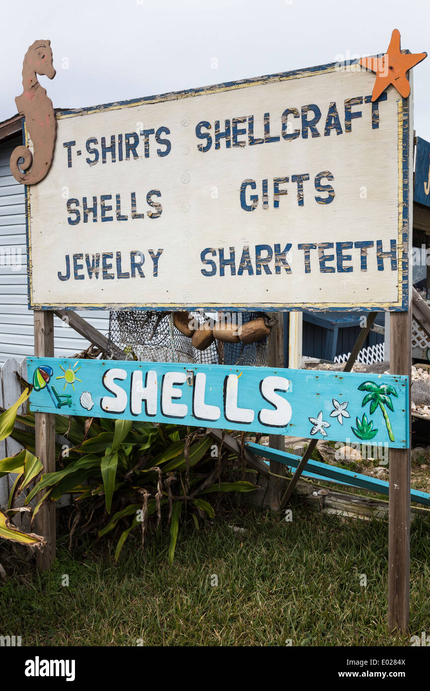 Jose Gaspar Treasure Company Gift Shop, Flagler Beach, Fl, Usa Stock Photo  - Alamy