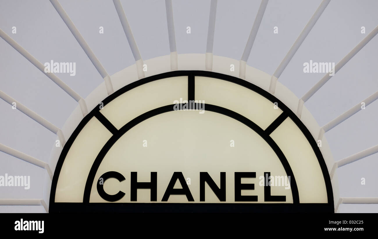 Chanel store, Melbourne Stock Photo