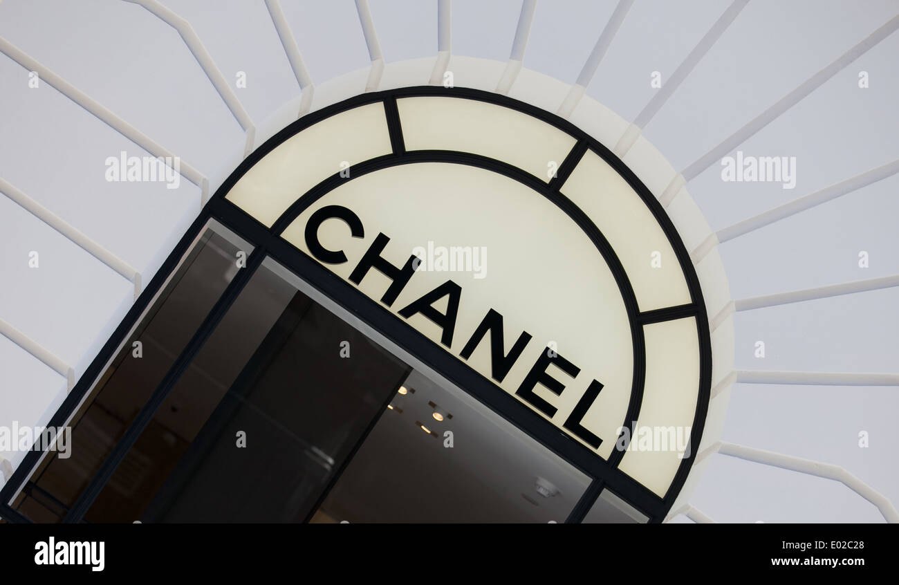 Chanel store, Melbourne Stock Photo