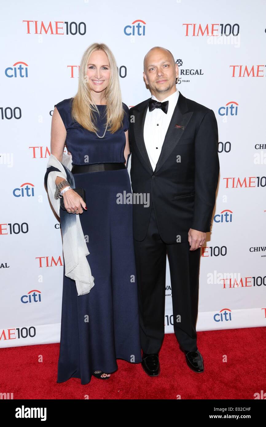 New York, NY, USA. 29th Apr, 2014. Danielle Lambert; Tony Fadell at arrivals for Time 100 Gala Dinner, Jazz at Lincoln Center's Fredrick P. Rose Hall, New York, NY April 29, 2014. Credit:  Andres Otero/Everett Collection/Alamy Live News Stock Photo