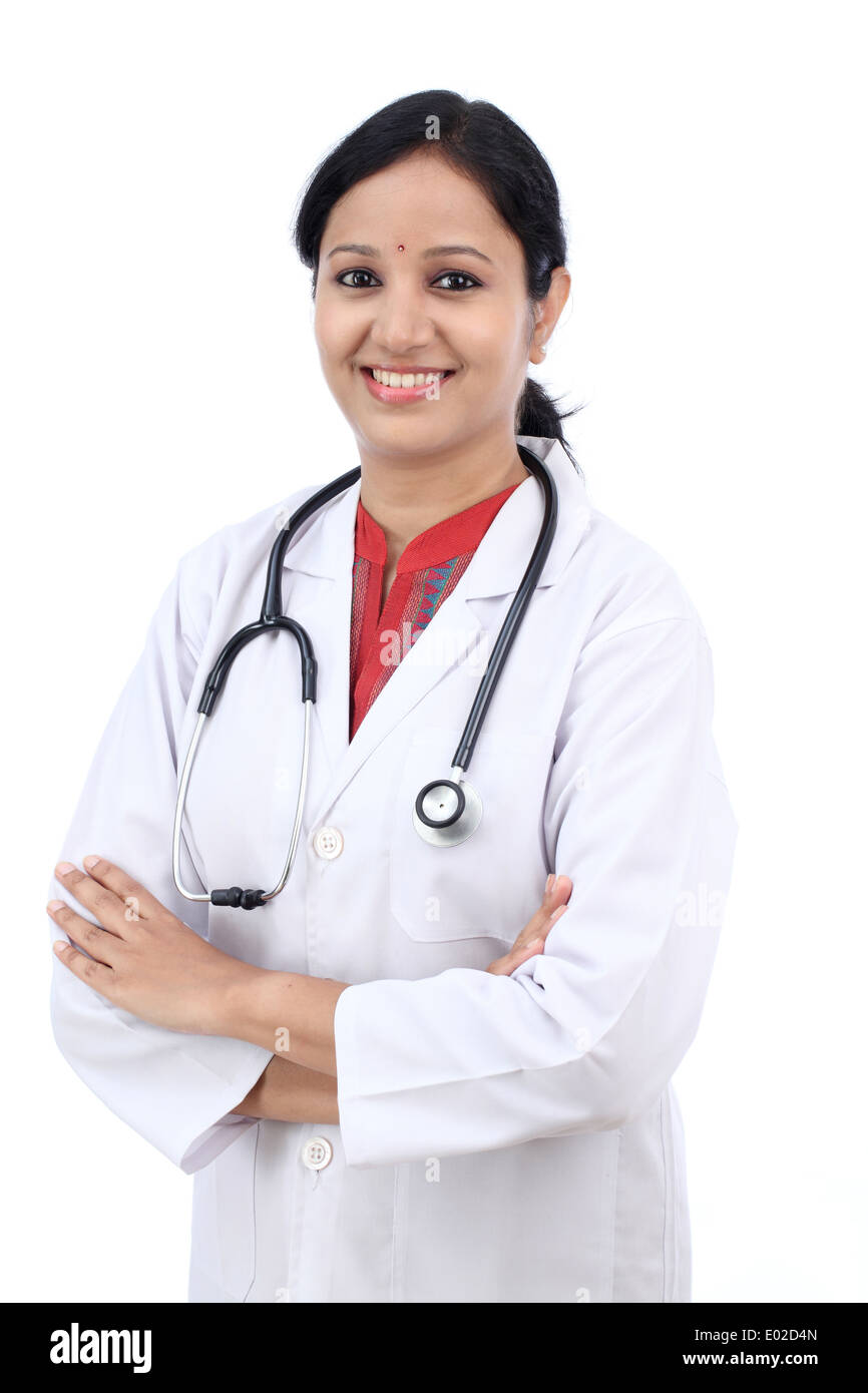 Young indian doctor hi-res stock photography and images - Alamy