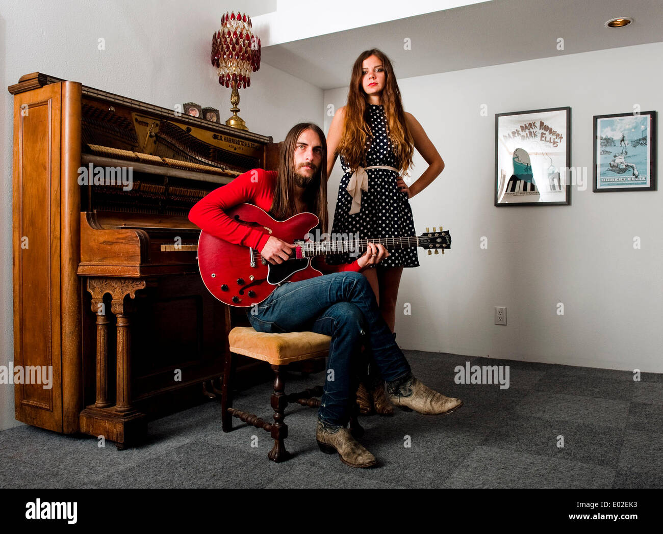 San Marcos, Texas, USA. 30th May, 2012. Houston musician ROBERT ELLIS