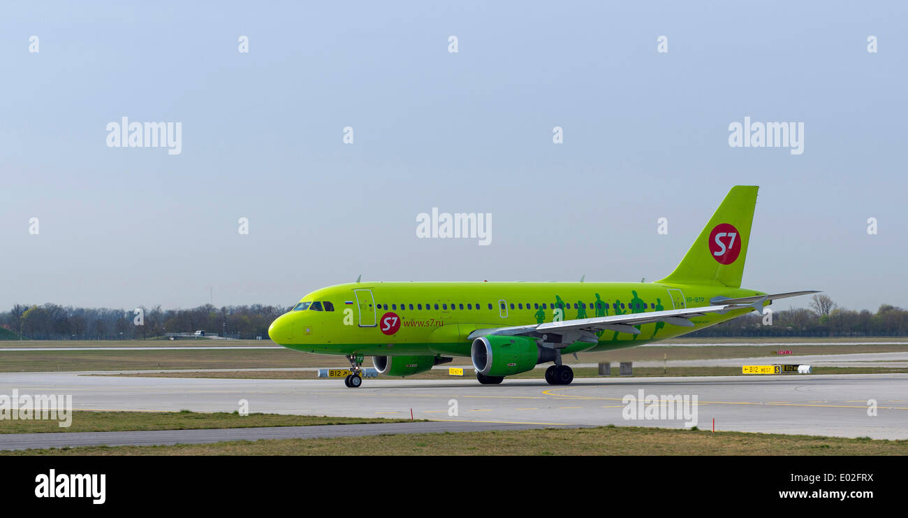 シベリアS7航空 Aviationtag A319 Airbus A319 VP-BHF | Unique Airplane Skin Tags | Aviationtag