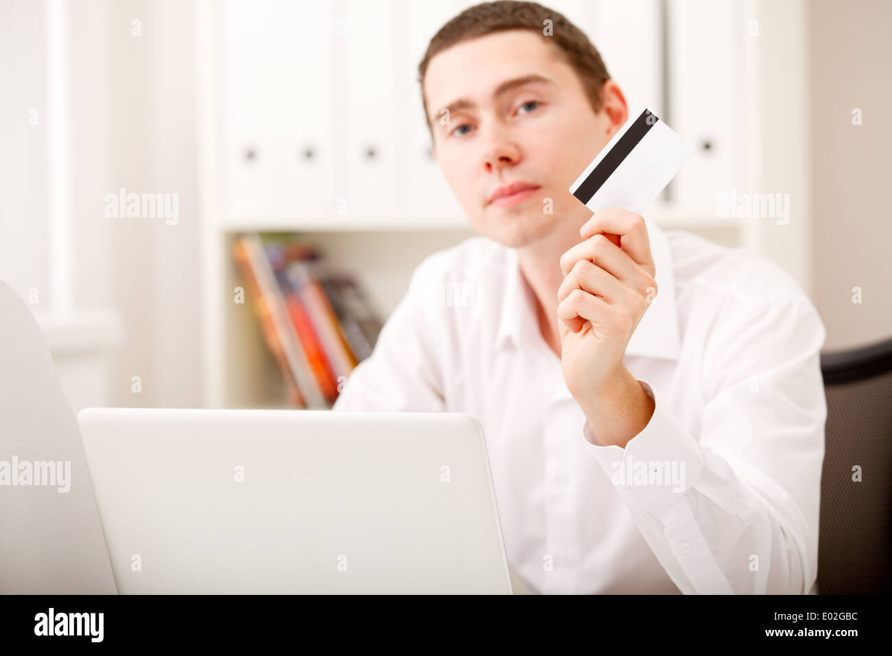 man-with-credit-card-stock-photo-alamy