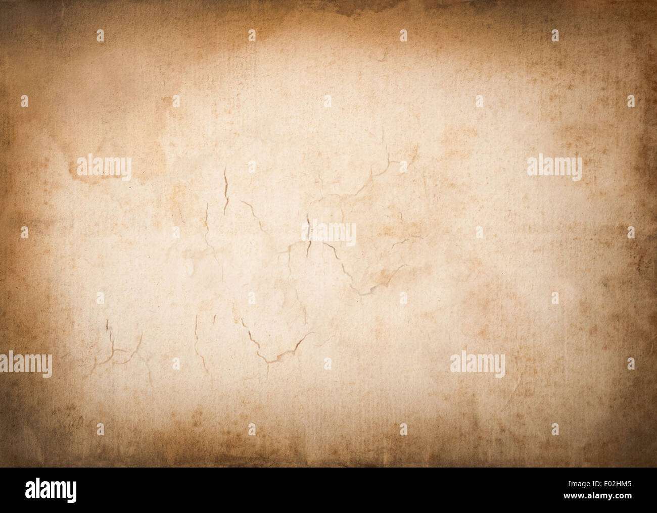 Dirty old paper vignetting background Stock Photo